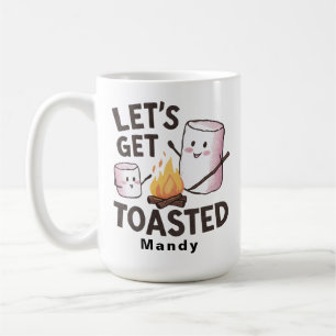 Taza De Café Tostada Personalizada 'Vamos a Emborracharnos' S'm