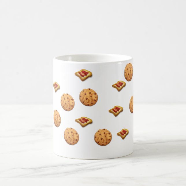 Taza De Café Tostada y galletas (Centro)