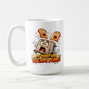 Taza De Café Tostadora Divertida – Mi Tostada Tiene Planes de E