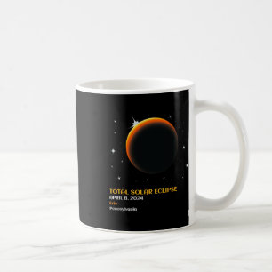 Taza De Café Total América 04 08 24 Eclipse solar total 2024