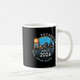Taza De Café Total Eclipse solar Totalidad Rochester Nueva York