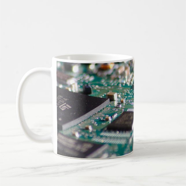 Taza De Café ¡Total schon digital zum Morgenkaffee! (Izquierda)