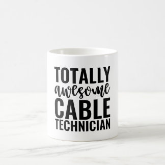 Taza De Café Totally Awesome Cable Technician