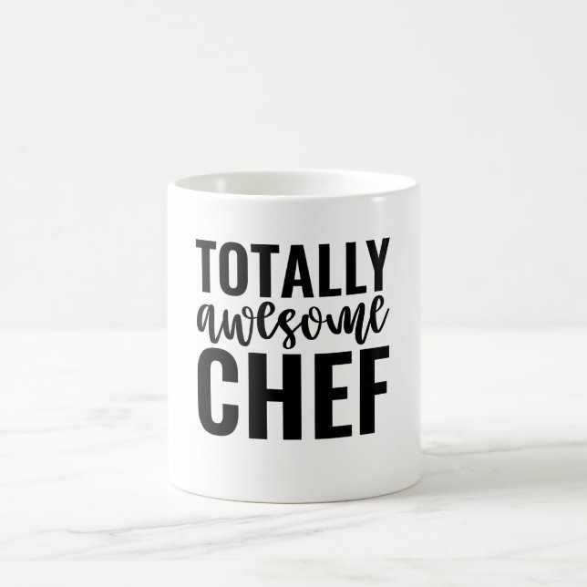 Taza De Café  Totally Awesome Chef (Centro)