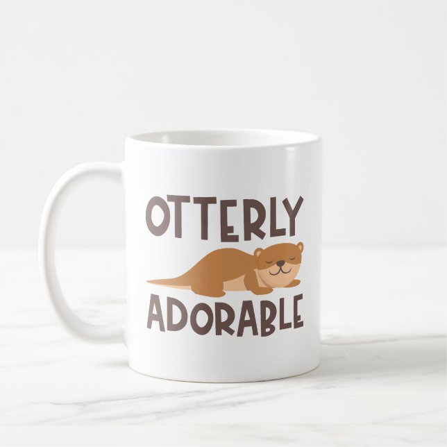Taza De Café Totalmente Adorable (Izquierda)