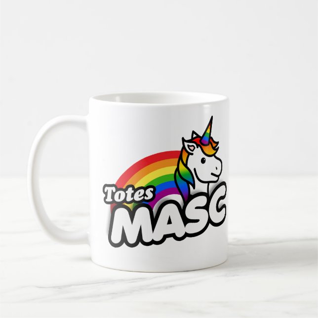 Taza De Café Totalmente masculino (Izquierda)