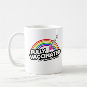 TAZA DE CAFÉ TOTALMENTE VACUNADO PARA SU PLACER