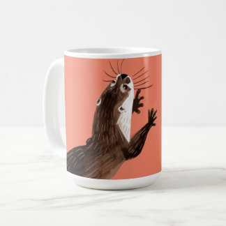 Taza De Café Totem amblonyx otter