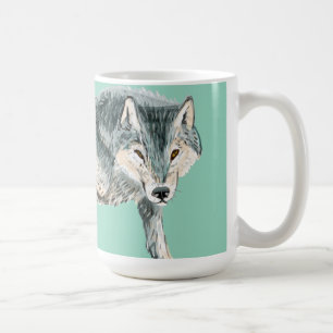Taza De Café Totem polar wolf