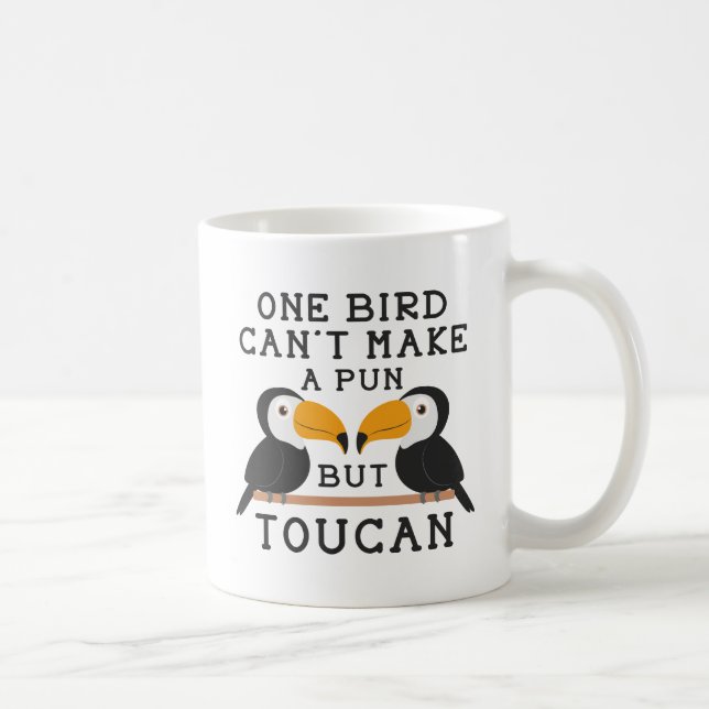 Taza De Café Toucan Pun (Derecha)