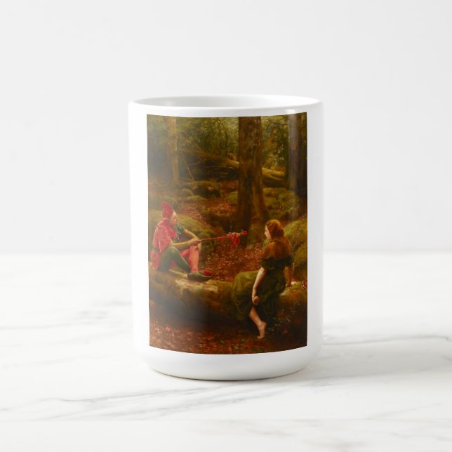 Taza De Café Touchstone y Audrey (En el bosque de Arden) (Centro)