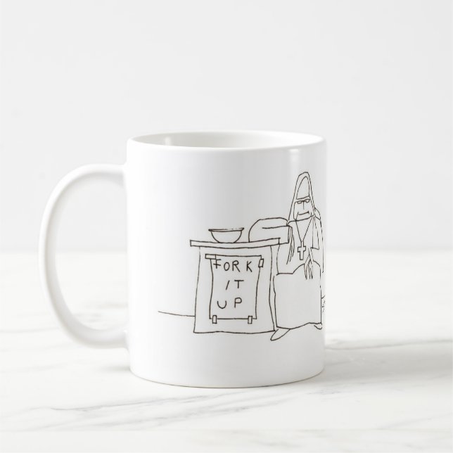 Taza De Café Tough Charity Mug (Izquierda)