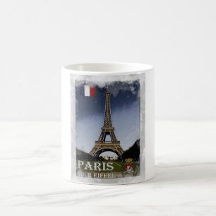 Taza De Café Tour Eiffel - Pari - Francia -