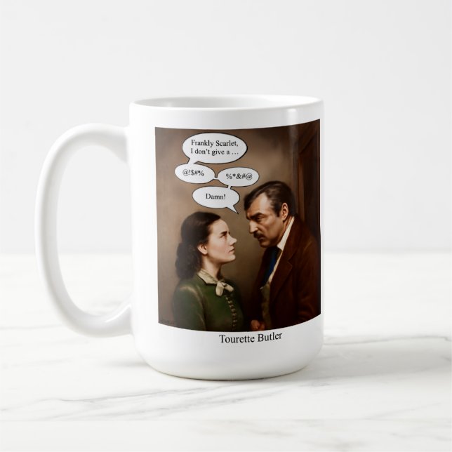 Taza De Café Tourette Butler (Izquierda)