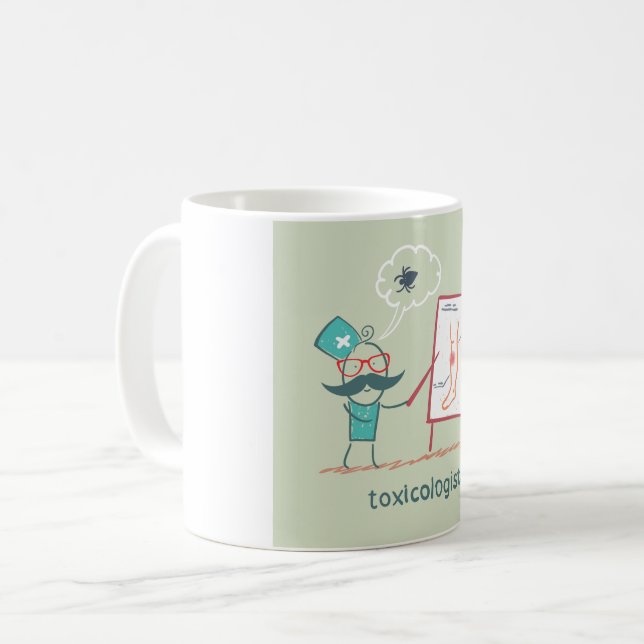 Taza De Café Toxicólogo (Anverso izquierdo)