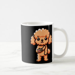 Taza De Café Toy Poodle I Love Dad Funny Dog Tattoo _1