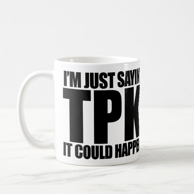Taza De Café TPK - Podría Suceder Mug Clásico (Izquierda)