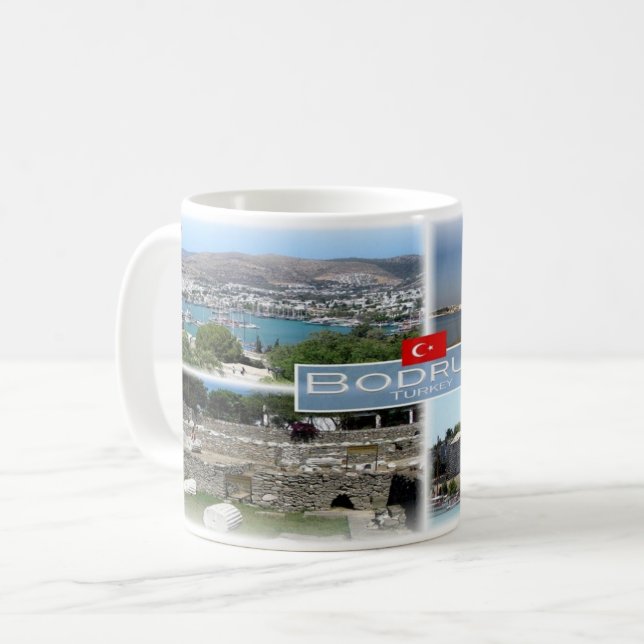 Taza De Café TR Turquía - Bodrum - (Anverso izquierdo)