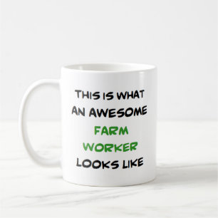 Taza De Café trabajador agrícola, impresionante