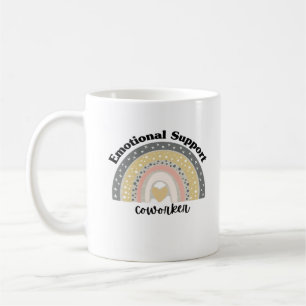 Taza De Café Trabajador De Ayuda Emocional Para Diversión