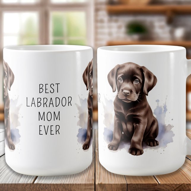 Taza De Café TRABAJADOR De Chocolate MOM Cute Cuppy Perro Lover (Subido por el creador)