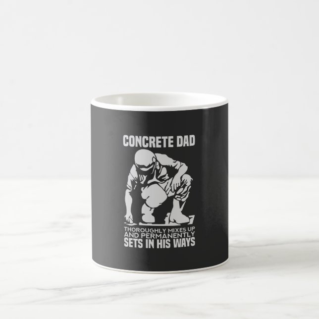 Taza De Café Trabajador de concreto: padre concreto (Centro)