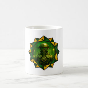 Taza De Café Trabajador de la Construcción Steampunk
