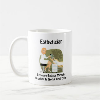 Taza De Café Trabajador del milagro estético