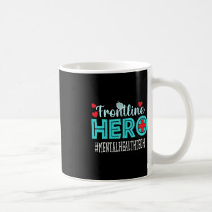 Taza De Café Trabajadoras de Héroes de Mental Health Tech