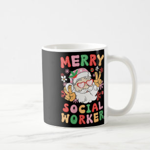 Taza De Café Trabajadoras sociales que trabajan mucho con mujer