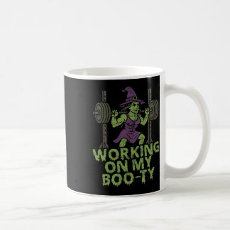 Taza De Café Trabajando En Mi Gracioso Testigo Muscular Hallowe