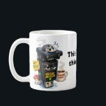 Taza De Café Trabajar desde casa - Mueve el ratón<br><div class="desc">Esto es humor de "Trabajar desde casa". Como alguien que trabaja desde casa,  encuentras maneras de trabajar "más inteligentemente" en lugar de "más duro".</div>