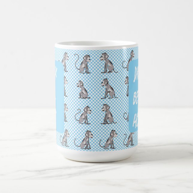 Taza De Café Trabajar todo el día BLUE (Centro)
