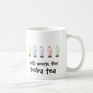 Taza De Café Trabajará para el té de Boba [modifique su
