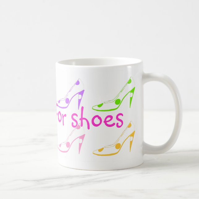 Taza De Café Trabajará para los zapatos (Derecha)