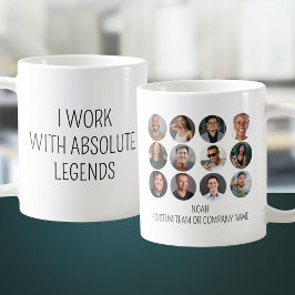 Taza De Café Trabajo Con Leyendas Absolutas 12 Equipo De Oficin