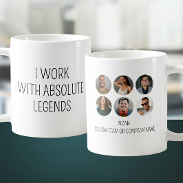 Taza De Café Trabajo Con Leyendas Absolutas 6 Equipo De Oficina