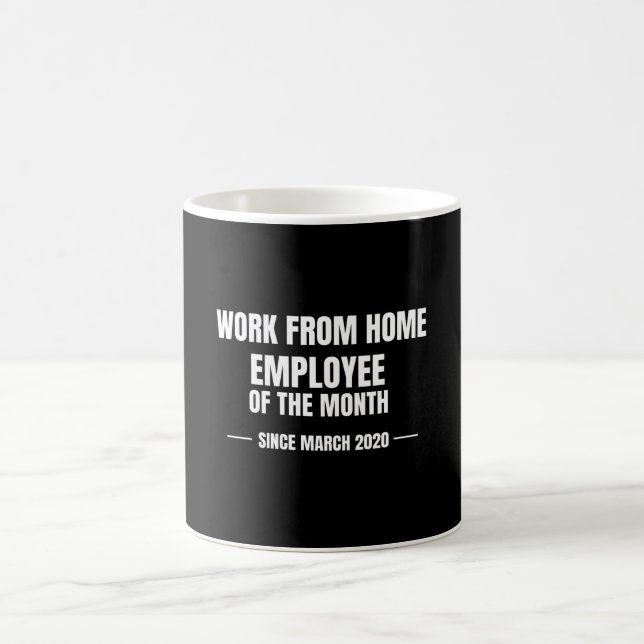 Taza De Café Trabajo Del Empleado Doméstico Del Mes (Centro)