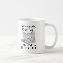 Taza De Café Trabajo duro