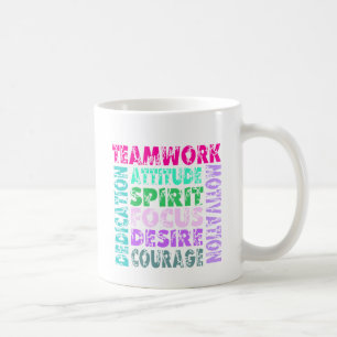 Taza De Café Trabajo en equipo de VolleyChick
