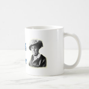 Taza De Café Trabajo social: Jane Addams corrió un casco de un