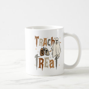 Taza De Café Trach O Trate Teresta Resoratoria Boo Crew Hallowe