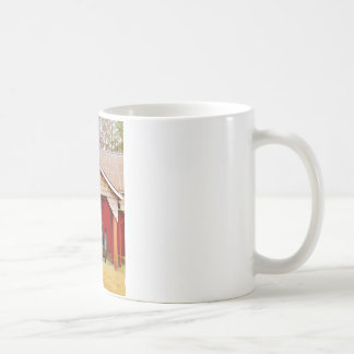 Taza De Café Tracter antiguo con motor de vapor