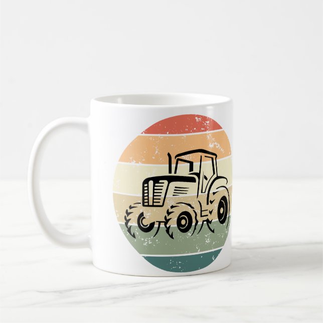 Taza De Café Tractor (Izquierda)