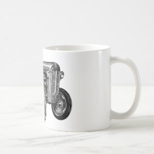 Taza De Café Tractor del vintage