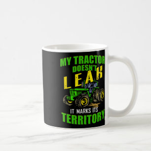 Taza De Café Tractor gracioso - Mi tractor no se filtra