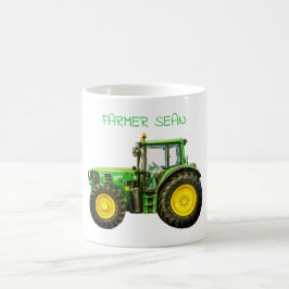 Taza De Café Tractor John Deere