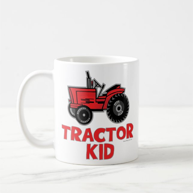 Taza De Café Tractor Kid (Izquierda)