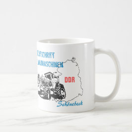 Taza De Café Tractores DDR diseño