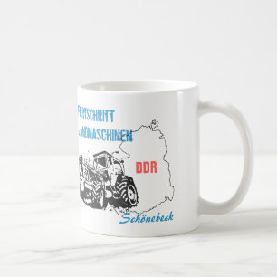Taza De Café Tractores DDR diseño